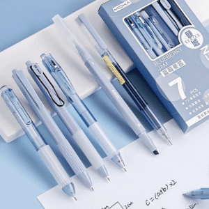 Japanese stationery that actually works for school: Upgrade your study game 5 moka pens set of 7 46 -YO