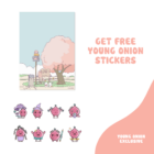 young onion notepad 5 -YO