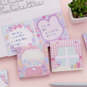 Sweet Bear Dreams Sticky Notes Set - Bow & Bears Notes