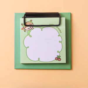 Kawaii Memo Pad Set with Clipboard – Assorted Kawaii Designs - Happy Everyday