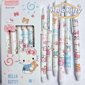 Sanrio Hello Kitty Gel Pens - Set of 6