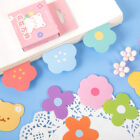 flower teddy sticker pack 6 -YO