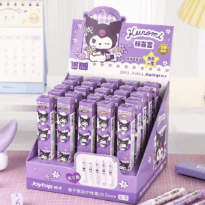 Kawaii Kuromi Gel Pen – 0.5mm Black Ink (Single Piece) - Premium Edition