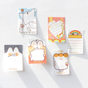 Chubby Hamster Memo Pads - Unique Designs - Dreamy Heart To-Do List