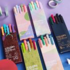 resun color gel pens 28 cleanup -YO