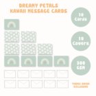 dreamy petals message card young onion 1 -YO