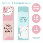 young onion bookmark meow 1 -YO