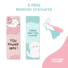 young onion bookmark meow 4 -YO