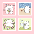kawaii waterproof sticker 5 -YO