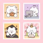 kawaii waterproof sticker 7 -YO