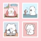 kawaii waterproof sticker 8 -YO