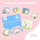 kawaii waterproof sticker 3 -YO