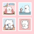 kawaii waterproof sticker 8 -YO