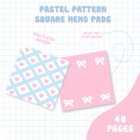 square memo pad pastel pattern 5 1 -YO