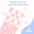 daisy long memo pad 2 -YO