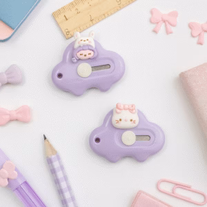 Kawaii Cloud-Shaped Safety Cutter – Cute & Handy Utility Knife - Violet Cutter - Any one Design