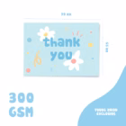 Cute Mini Greeting Card Set – Pastel Bliss Cards with Envelopes 5 Designs 3 pastel bliss message cards 3 -YO