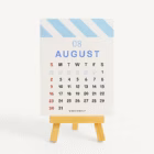 Aesthetic Desk Calendar – 2026 Pastel Series with Wooden Stand 2 Young Onion 2026 Desk Calendar 1 140x140 1 -YO