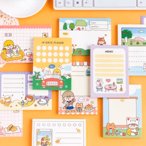 Kawaii Daily Planner & Memo Notes