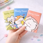 Cute Notebook Set – Bear Series A6 Kawaii Pastel Mini Journals Set of 3 1 bear series notebook set young onion 4 -YO
