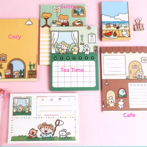 Kawaii Home Life Memo Papers - Café & Bakery Theme