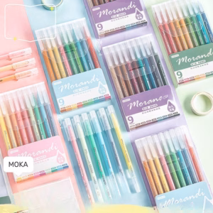Best Cute Stationery Sets in India Under ₹500 4 morandi pens 27 cleanup -YO