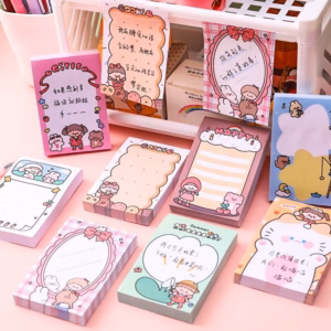 Top 10 Kawaii Stationery Items Every College Girl Needs in 2026 4 Kawaii Portrait Sticky Note -YO