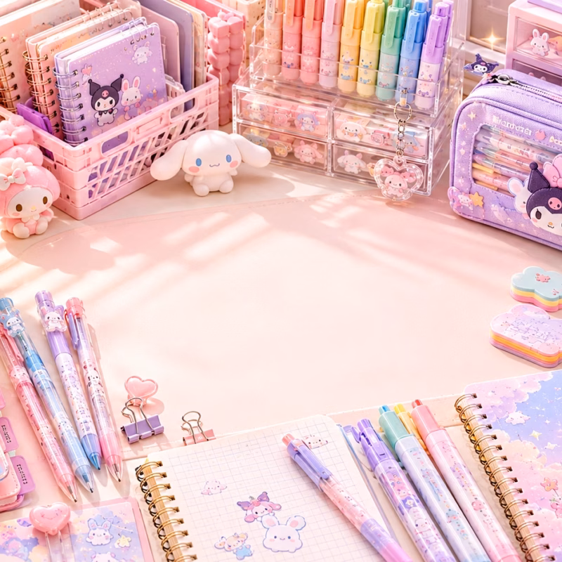 kawaii stationery for college girls India