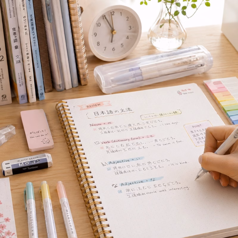 Japanese stationery that actually works for school: Upgrade your study game 3 Japanese stationery -YO