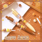 Capybara Beaded Gel Pen – Cute Kawaii Black Ink Pen (0.5mm) - sold individually 4 capybara pen4 cleanup 1 -YO
