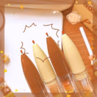 Capybara Beaded Gel Pen – Cute Kawaii Black Ink Pen (0.5mm) - sold individually 3 capybara pen7 cleanup -YO