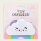 Cute Cloud Sticky Note Tape Dispenser with Rainbow Tape 4 rainbow tape dispenser 13 -YO