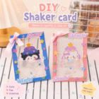 DIY Shaker Card Kit – Complete Handmade Craft Set with Accessories 5 yo diy shaker kit7 -YO