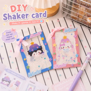 DIY Shaker Card Kit – Complete Handmade Craft Set with Accessories