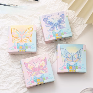 Butterfly Dreams Gradient Memo Pad – 200 Sheets