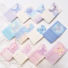Butterfly Dreams Gradient Memo Pad – 200 Sheets 7 butterfly notes 17 -YO