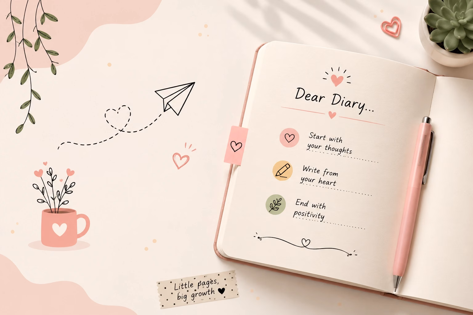 Diary Entry Format: How to Start, Write & End One