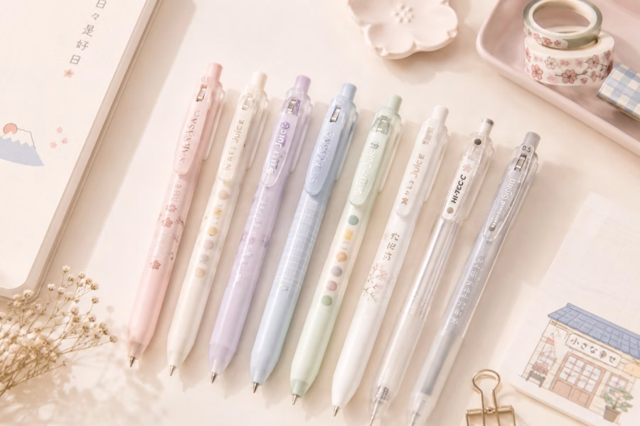 japanese gel pens