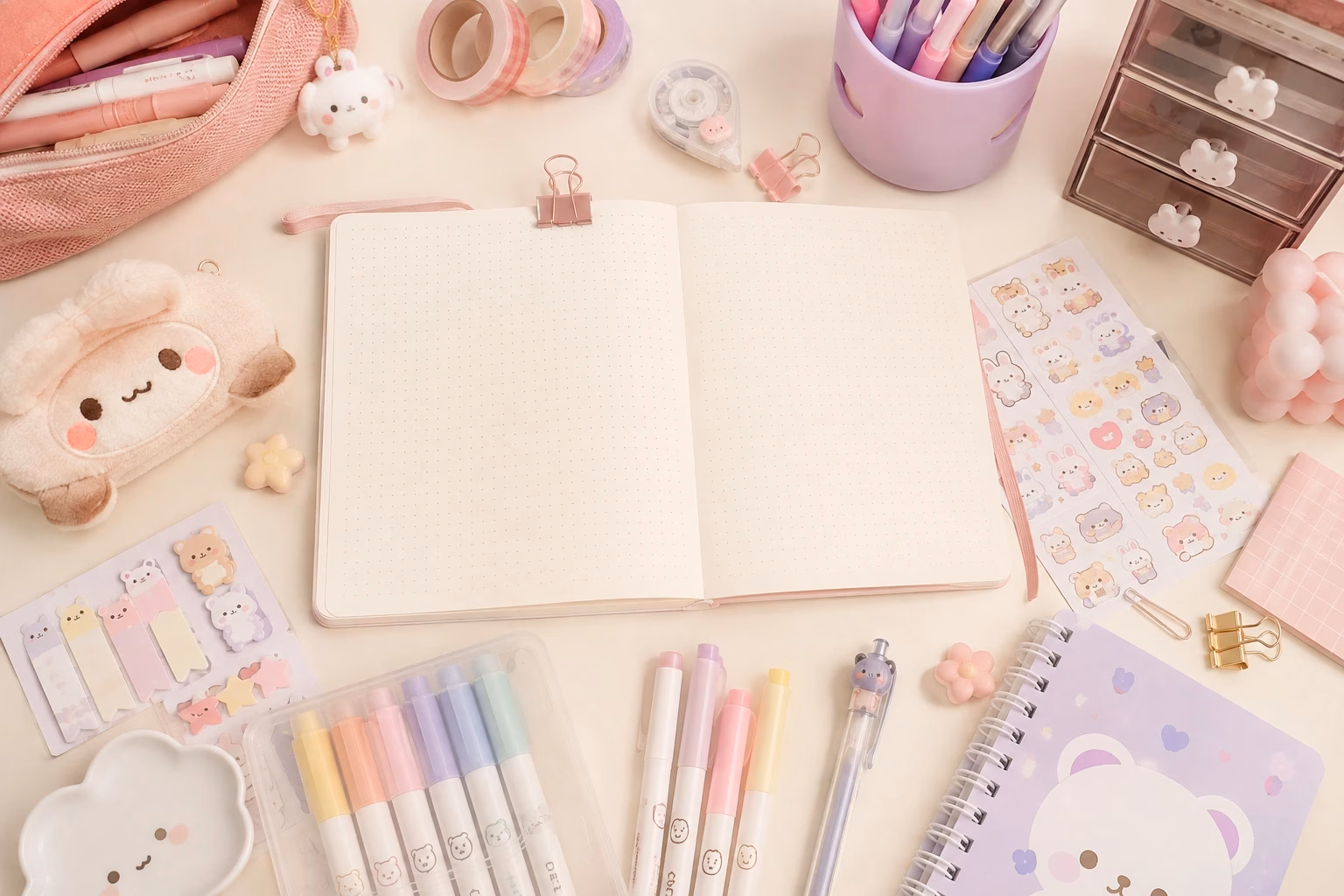 Kawaii Bullet Journal Setup: Supplies to Get Started