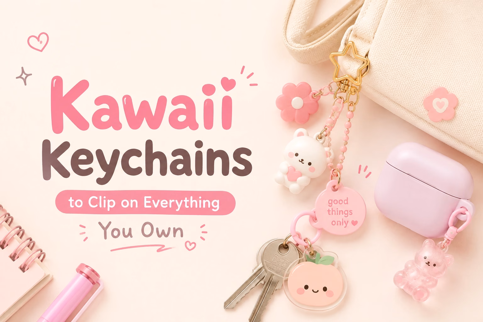 Kawaii Keychains to Clip on Everything You Own