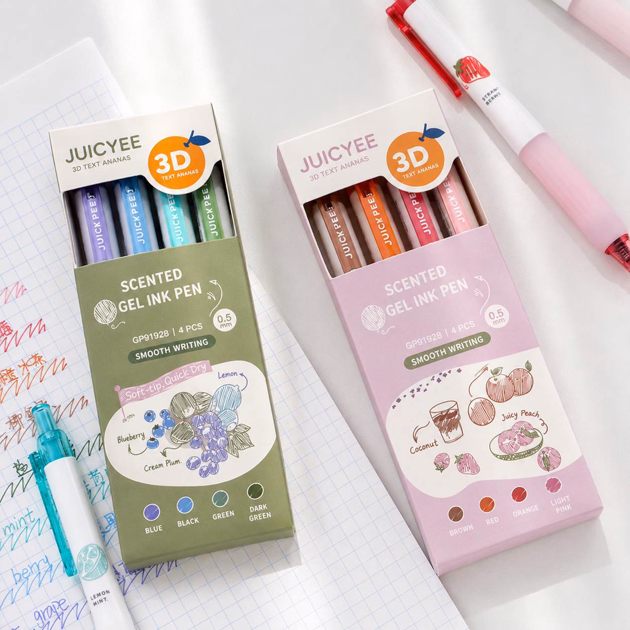 scented-color-pens-13 scented color pens 13 -YO