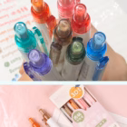 Scented Color Gel Pen Set – Fruit Aroma Fine Tip Pens (Pack of 4) - LIMITED EDITION 5 scented color pens 8 -YO