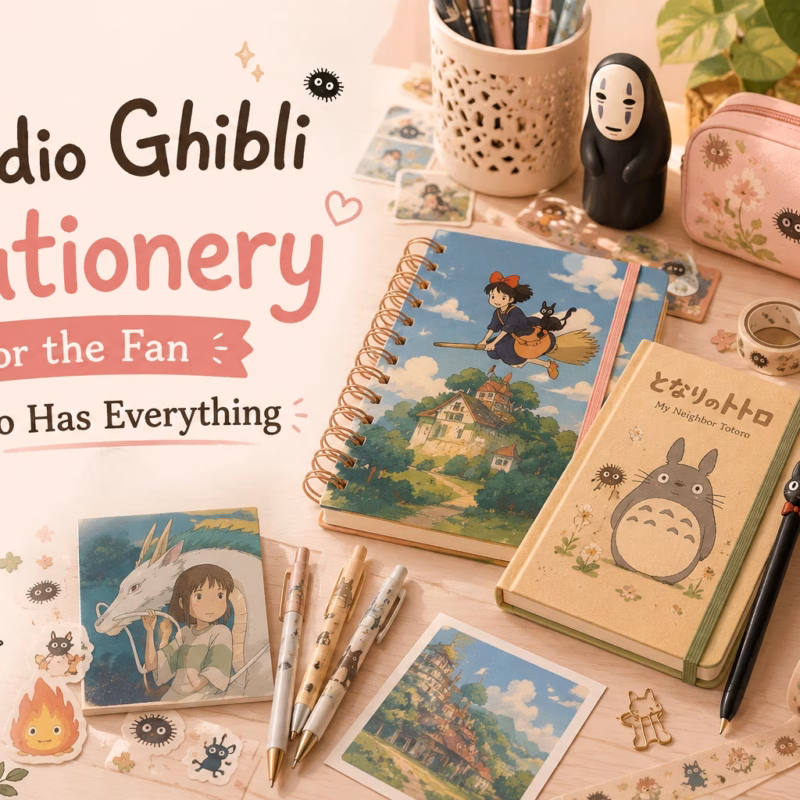 studio ghibli stationery