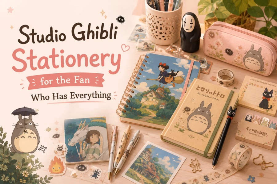 studio ghibli stationery