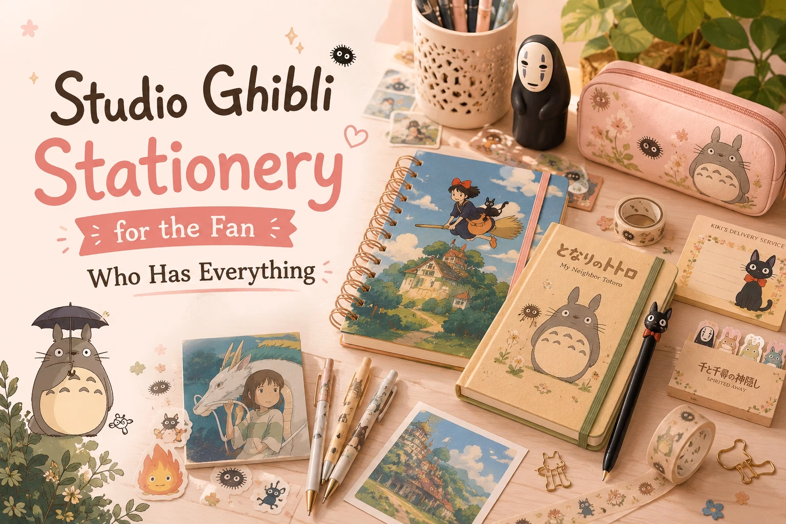 Studio Ghibli Stationery for the Fan Who Has Everything