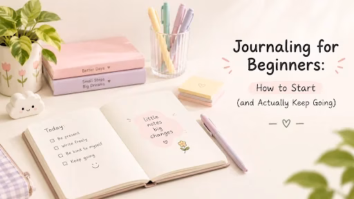Journaling for Beginners: How to Start (and Actually Keep Going) 1 journaling for beginners
