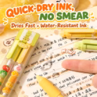 3D Food Charm Ballpoint Pen – Kawaii Pastel Stationery Pen 2 food charm pen young onion 30 -YO