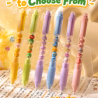 3D Food Charm Ballpoint Pen – Kawaii Pastel Stationery Pen 1 food charm pen young onion 31 -YO