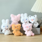 Plush Bear Keychain β Soft Cute Teddy Bear Bag Charm | Mini Plush Pendant | Multiple Colors 2 plush bear keychain pendant 15 -YO