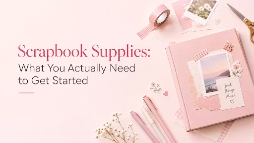 scrapbook supplies